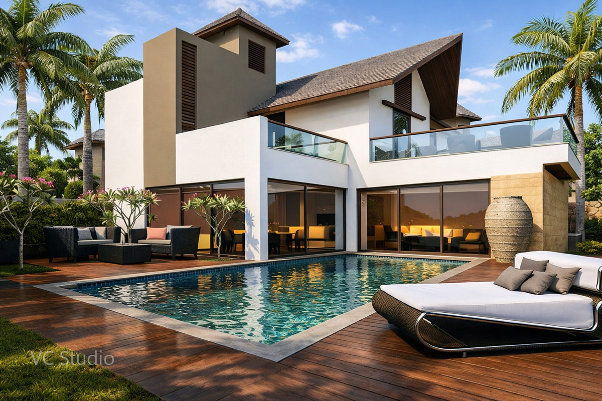 Villa Exterior